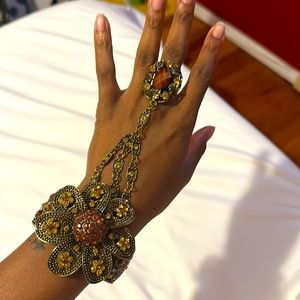 Copper Bracelet and Ring Combo